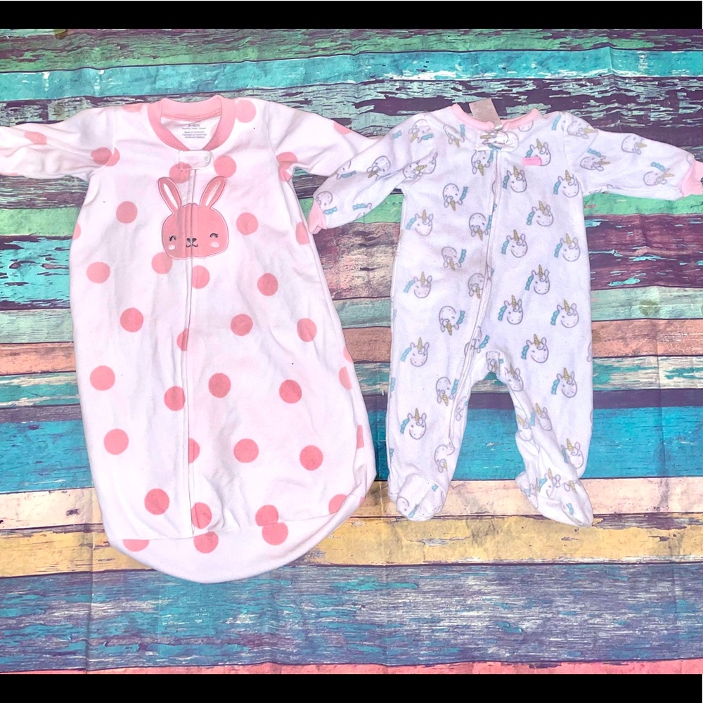 Two pajamas 3-6 months